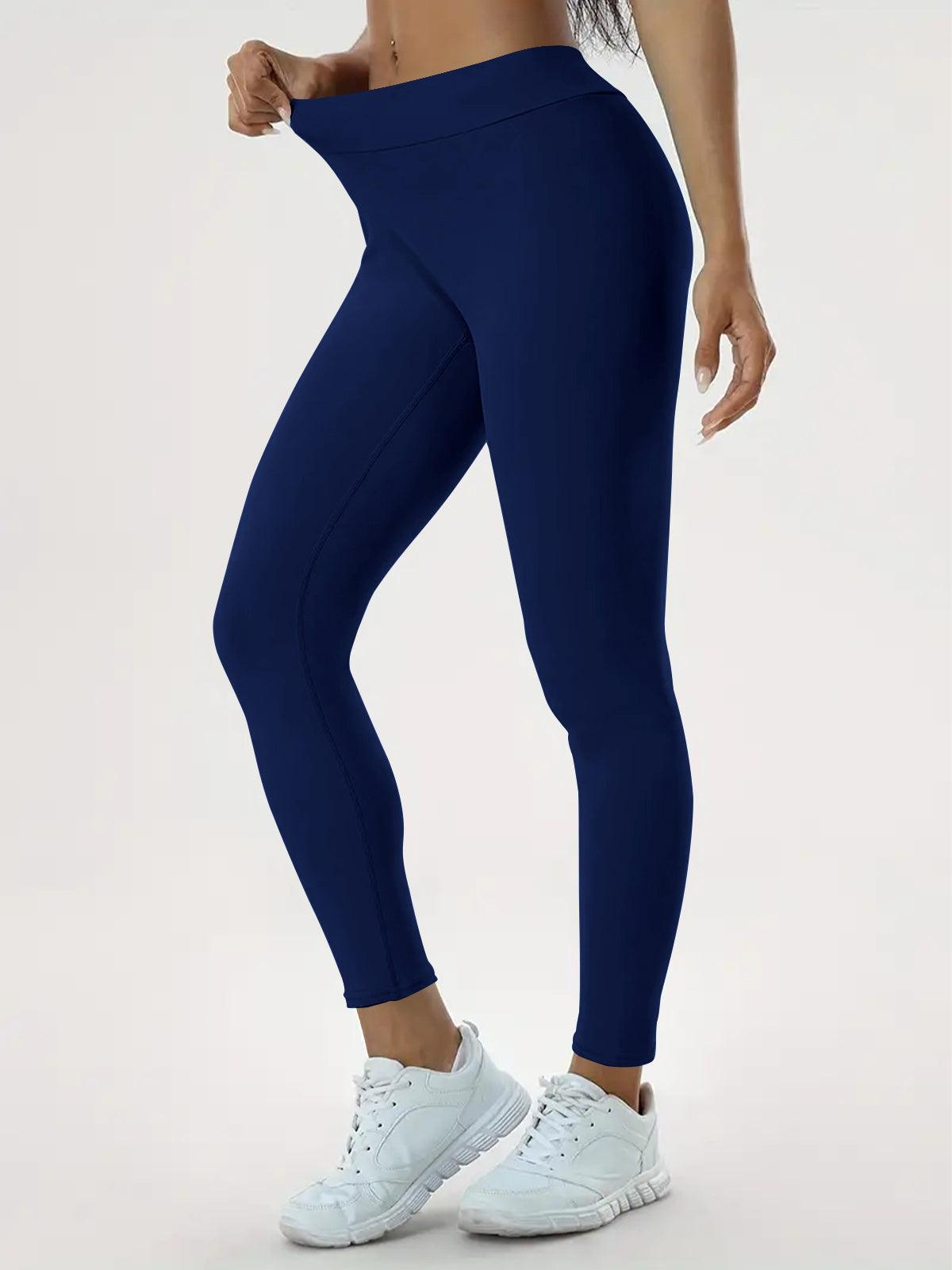 women's yoga pants-Women's Yoga Pants High Waist Lift High Elastic Tight Fitness Trousers-shopluxelook.store